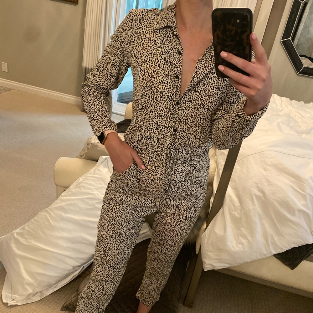 Cheetah jumpsuit